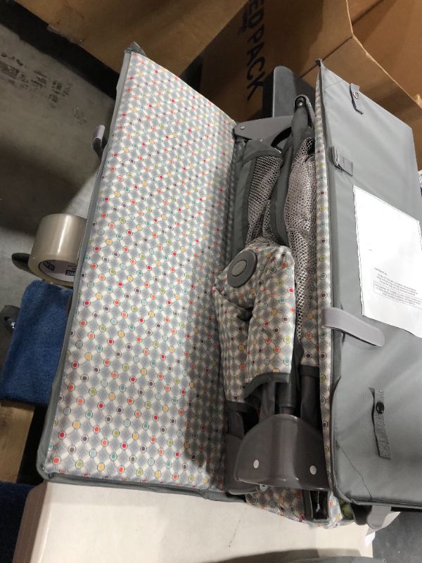 Photo 1 of Graco Pack and Play On the Go Playard, Includes Full-Size Infant Bassinet, Push Button Compact Fold, Pasadena
