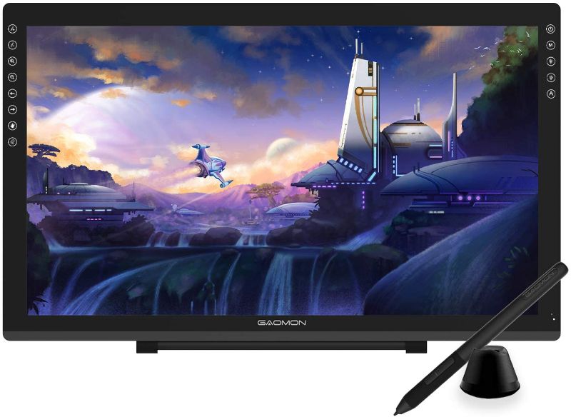 Photo 1 of GAOMON PD2200 92%NTSC Full-Laminated Pen Display with 8192 Battery-Free Tilt-Support Stylus 8 Touch Buttons -21.5'' Drawing Tablet Monitor with Adjustable Stand