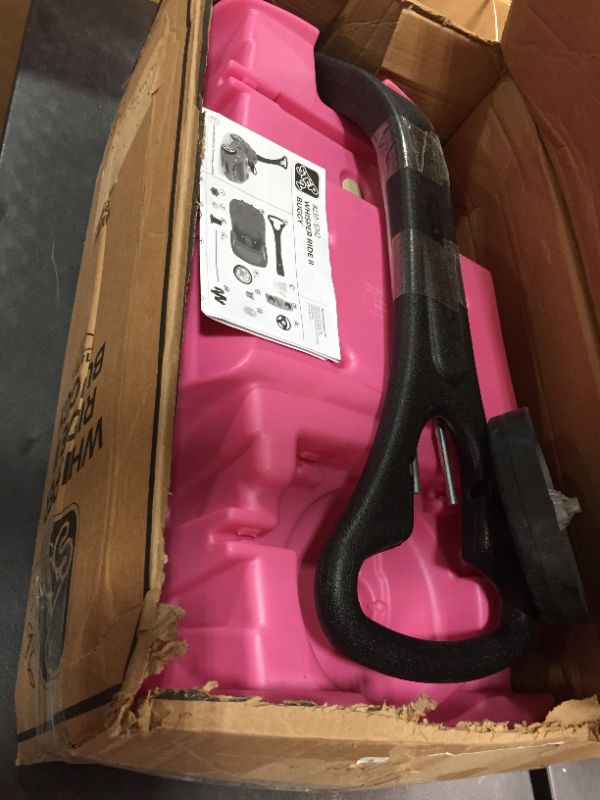 Photo 1 of Step2 Whisper Ride II Kids Push Ride-On Car Buggy w/ Pull Handle and Horn, Pink