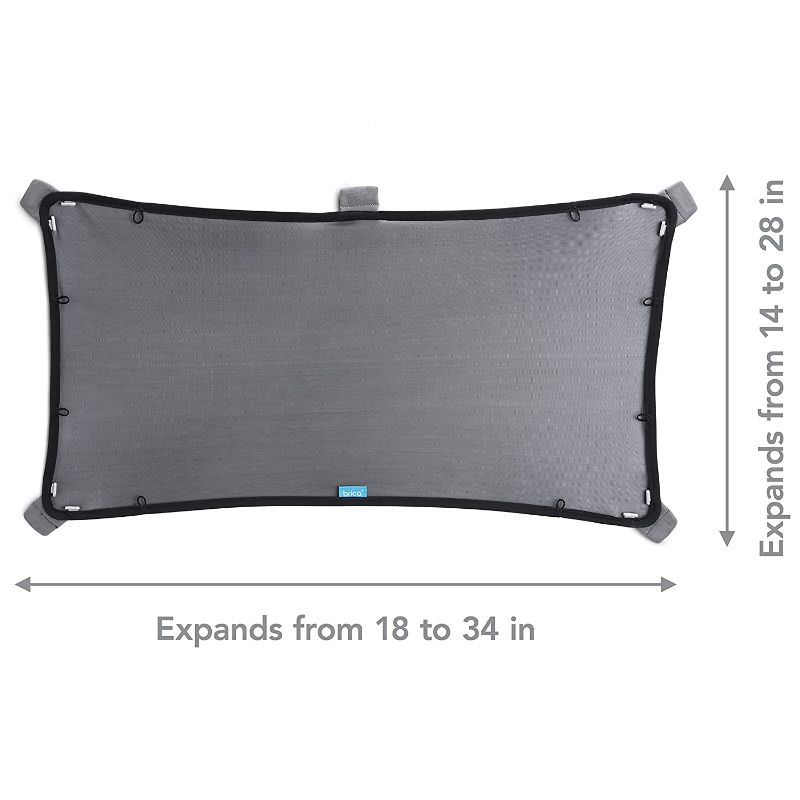 Photo 1 of Munchkin Brica Magnetic Stretch to Fit Sun Shade, Black