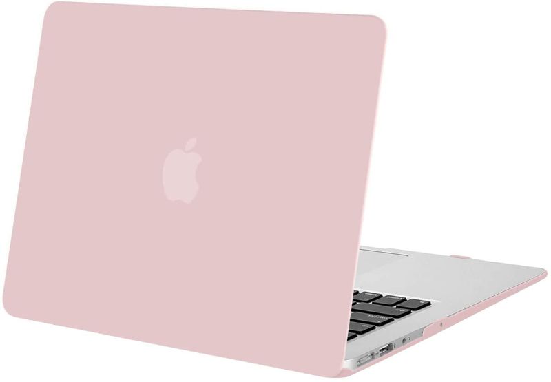 Photo 1 of MOSISO Compatible with MacBook Air 13 inch Case (Models: A1466 & A1369, Older Version 2010-2017 Release), Protective Plastic Hard Shell Case Cover, Rose...
