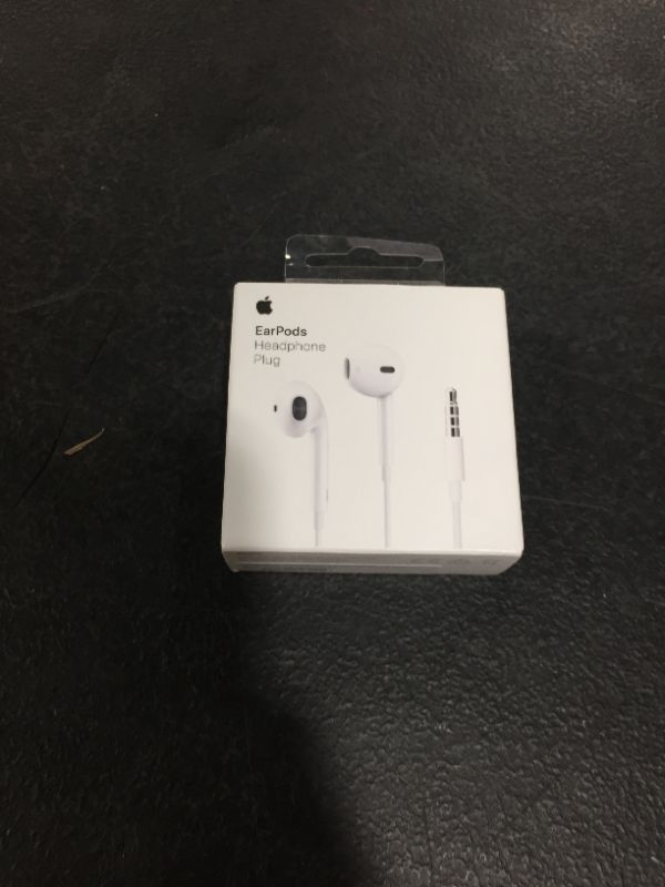 Photo 1 of Apple EarPods with 3.5mm Headphone Plug - White