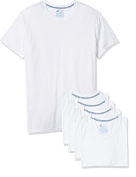 Photo 1 of Hanes Men's 5-Pack X-Temp Comfort Cool Crewneck Undershirts