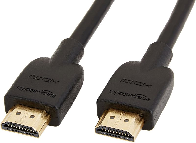 Photo 1 of Amazon Basics CL3 Rated High Speed 4K HDMI Cable (18Gbps, 4K/60Hz) - 10 Feet, Black