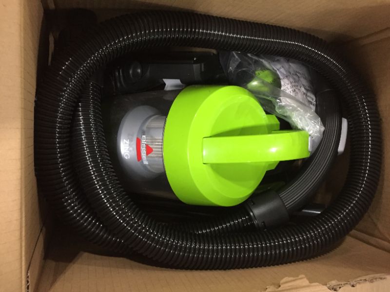 Photo 2 of Bissell 2156a Vacuum, Zing Canister, Green Bagless