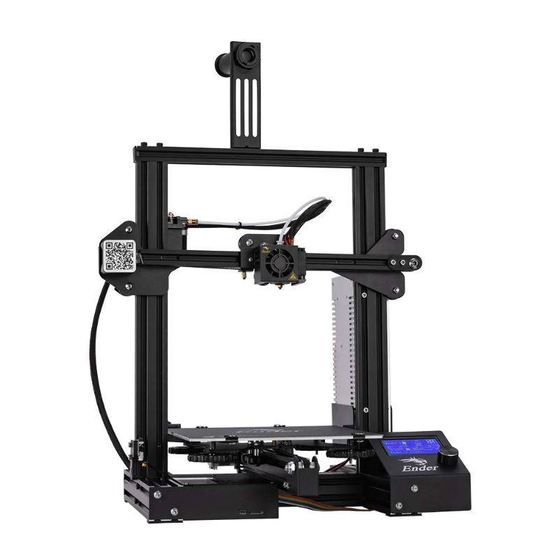 Photo 1 of Official Creality 3D Ender 3 3D Printer Entry-level Easy Assembly Resume Printing Function Printing Size 220*220*250mm