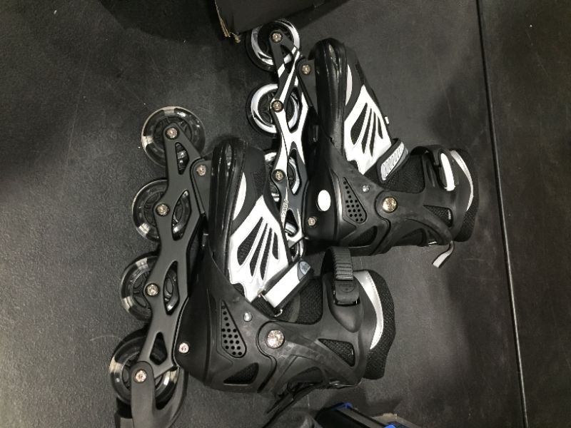 Photo 2 of Inline skates with illuminated wheels, Size Large, for adults, women, men, children, girls and boys