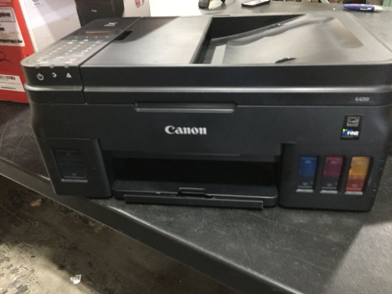 Photo 3 of Canon PIXMA G4200 Wireless MegaTank All-In-One Printer