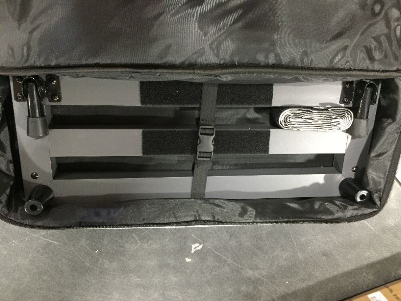 Photo 2 of Ghost Fire Guitar Pedal Board Aluminum Alloy 1.1lb Super light Effect Pedalboard19.7''x7'' with Carry Bag