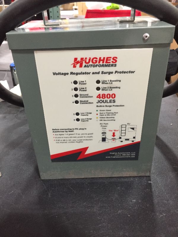 Photo 3 of hughes autoformers rv220-50sp rv220-50-sp voltage booster/surge 50 amp