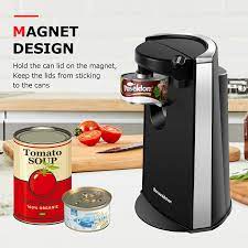 Photo 1 of Bonsenkitchen Electric Can Opener Work For All Types of Cans Magnet Design Easy To Use BZUSCO8001