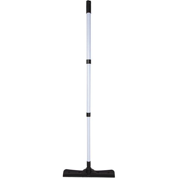 Photo 1 of FURemover Broom, Pet Hair Removal Tool with Squeegee & Telescoping Handle That Extends from 3-5