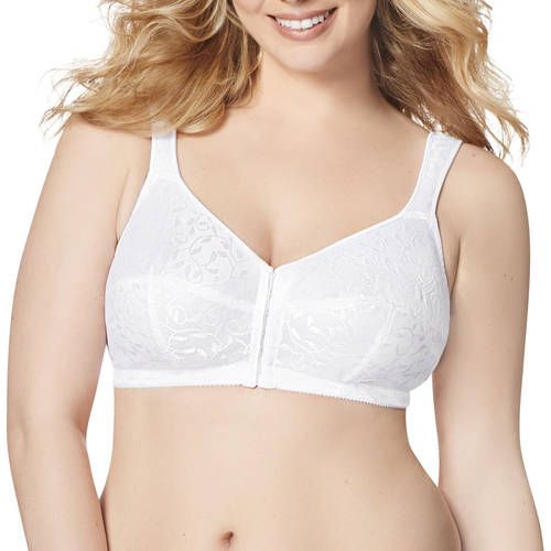 Photo 1 of Just My Size Womens Front Close WireFree Bra Style 40C 1107