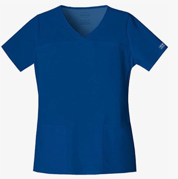 Photo 1 of Cherokee Womens Workwear Core Stretch VNeck Scrubs Shirt size XS