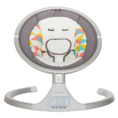 Photo 1 of Dream On Me Zazu Swing Gray Pink