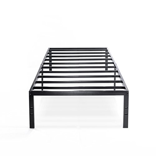 Photo 1 of Best Price Mattress Metal Platform Beds w Heavy Duty Steel Slat Mattress Foundation 14 Black