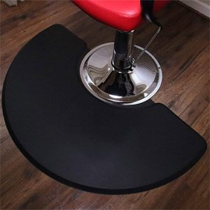 Photo 1 of Salon Mats 1/2" Thick: 3' x 5' - Semi-Circle