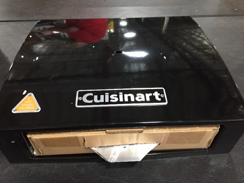 Photo 1 of Cuisinart CPO-700 Grill Top Pizza Oven Kit, Black & Aluminum