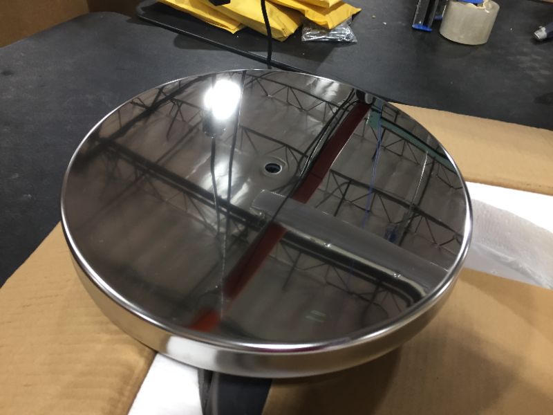 Photo 1 of 2pk Stainless Steel Rounded 12" Base