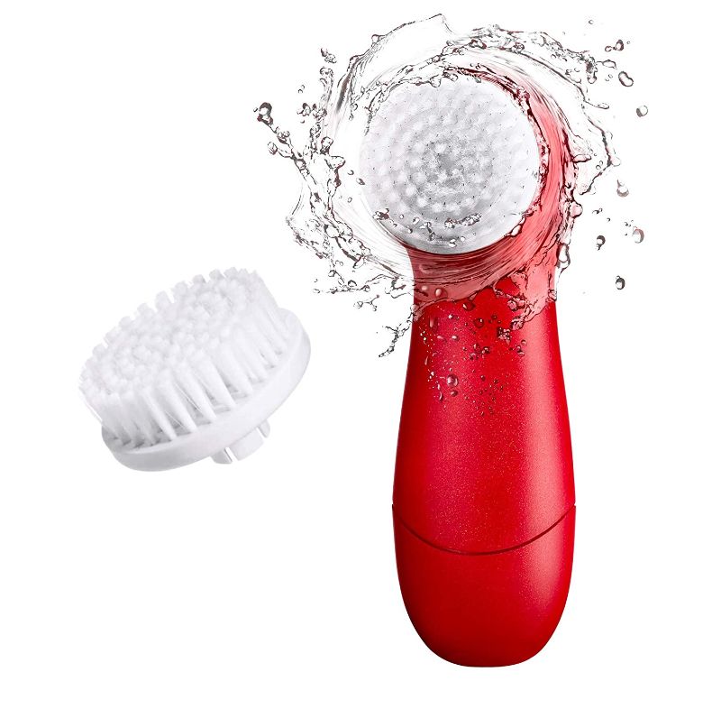 Photo 1 of Facial Cleansing Brush by Olay Regenerist, Face Exfoliator with 2 Brush Heads