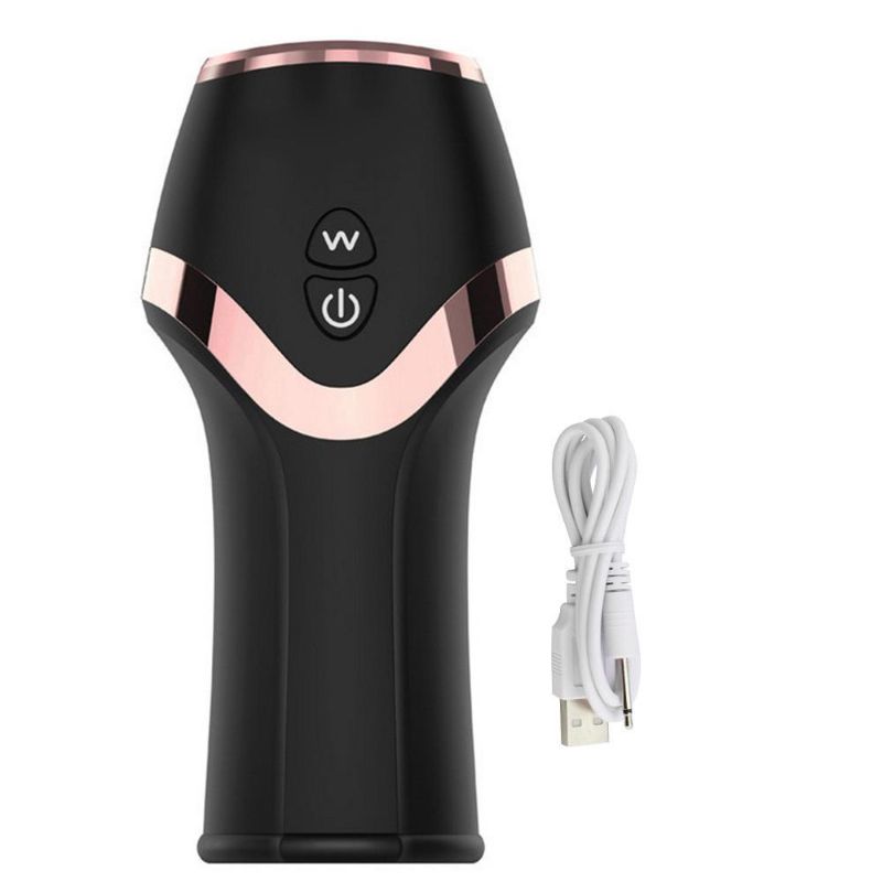 Photo 1 of 12 Speeds Glans Trainer Penis Delay Vibrator Masturbation Cup For Male Stimulate Massager Sex Toys