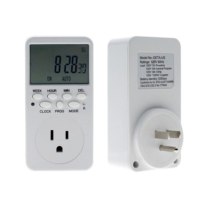 Photo 1 of Electronic Digital Timer Switch Energy Saving Mechanical Socket Wall Home