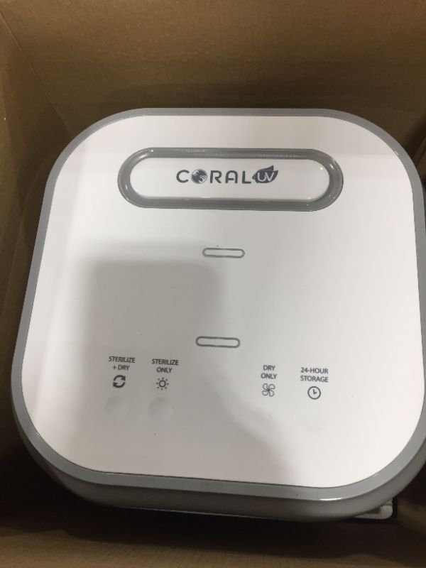 Photo 1 of 3 in 1 UVC Sterilizer and Dryer by Coral UV Dual UV Lights Ultraviolet Electric Sanitizer with HEPA Filtration New 2020 Model