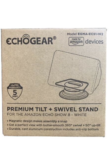 Photo 1 of EchoGear Premium Tilt + Swivel Stand For the Amazon echo show