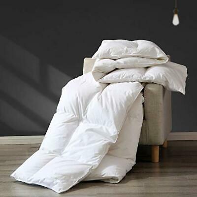 Photo 1 of APSMILE Premium All Seasons Goose Down Comforter Queen 100% Organic Cotton