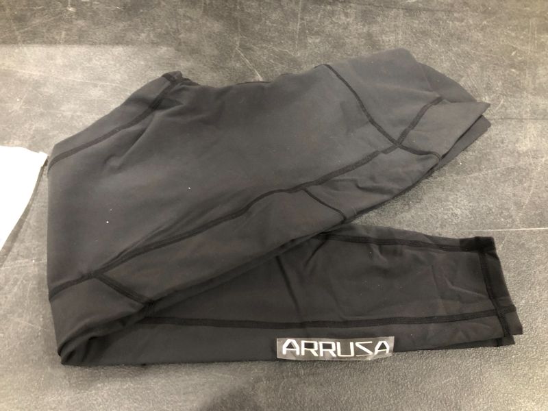 Photo 1 of ARRUSA BLACK YOGA PANTS, SIZE M