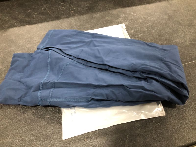 Photo 1 of BLUE WOMENS YOGA PANTS, SIZE MEDIUM