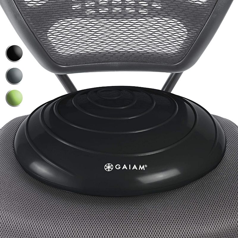 Photo 1 of Gaiam Balance Disc Wobble Cushion Stability Core Trainer for Home or Office Desk Chair & Kids Alternative Classroom Sensory Wiggle Seat