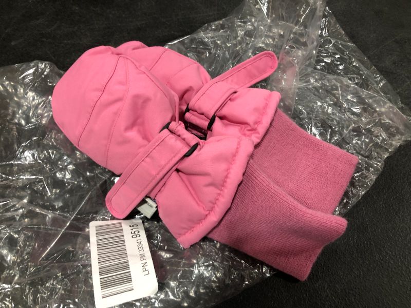 Photo 1 of 3M THINSULATION 1-2Y BABY MITTENS, PINK