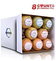 Photo 1 of Albessel Bath Bombs Gift Set, Smoothe Your Skin, Prefect for Bubble & Spa Bath, 4 Colors, 2 BOXES, 16 BATH BOMBS TOTAL
