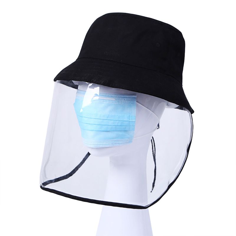 Photo 1 of 10 pack Bucket Hat with Face Shield UV Protection Anti-Droplet Dustproof Hat for Men Momen

