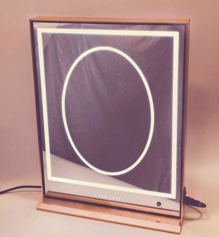 Photo 1 of Rose Gold Light Up Make Up Mirror Vanity Bathroom (Stand \ Wall Mount) 30x6x23