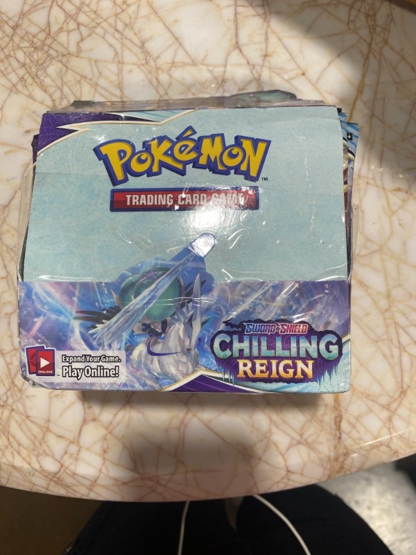 Photo 2 of Pokemon Sword & Shield Chilling Reign Build and Battle Booster Kit
