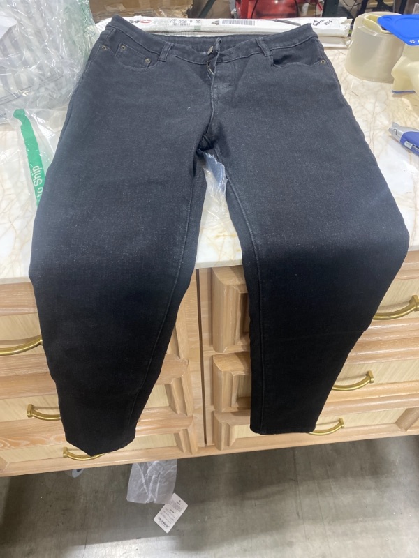 Photo 1 of Black jeans, size XL, unknown manufacture