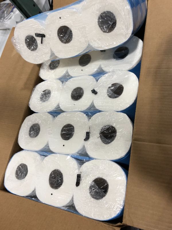 Photo 1 of Amazon Brand - Solimo 2-Ply Toilet Paper 15 ROLLS 5 PACK OF 3 