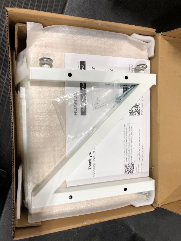 Photo 1 of HNWPS Desktop Stand for Printer - Desktop Shelf with Anti - Skid Pads
