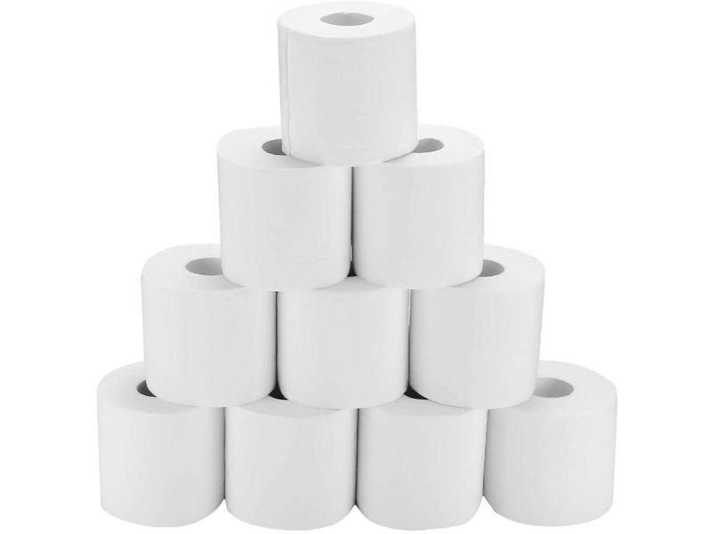 Photo 1 of 100 TOILET PAPER ROLLS 