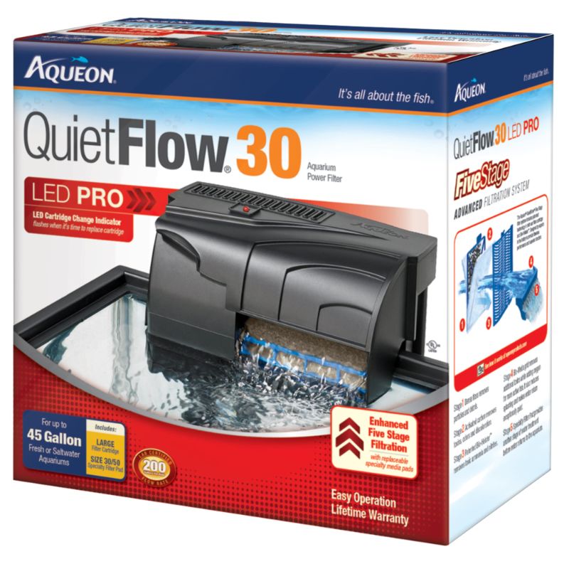 Photo 1 of Aqueon QuietFlow 30 Aquarium Power Filter
