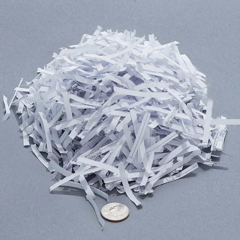 Photo 2 of Amazon Basics 6-Sheet Cross-Cut Paper and Credit Card Home Office Shredder
