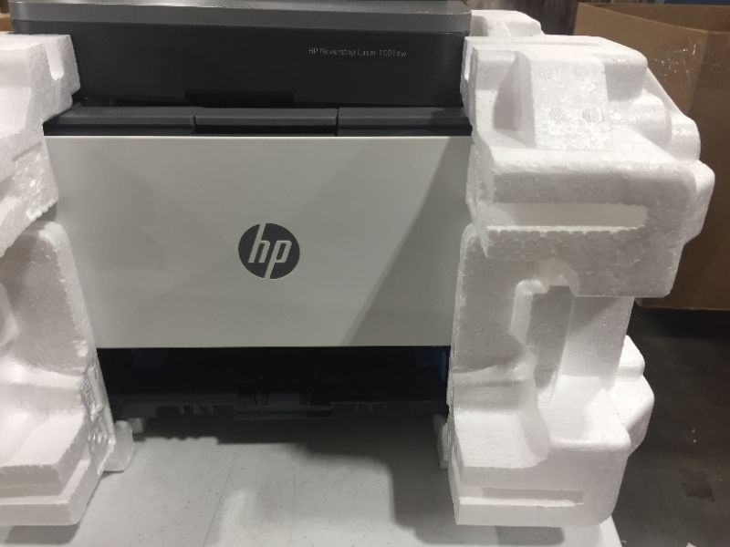 Photo 2 of HP Neverstop 1001nw Wireless Mono Laser Printer with Cartridge-Free Toner Tank, comes with up to 5,000 pages of toner in the box (5HG80A)