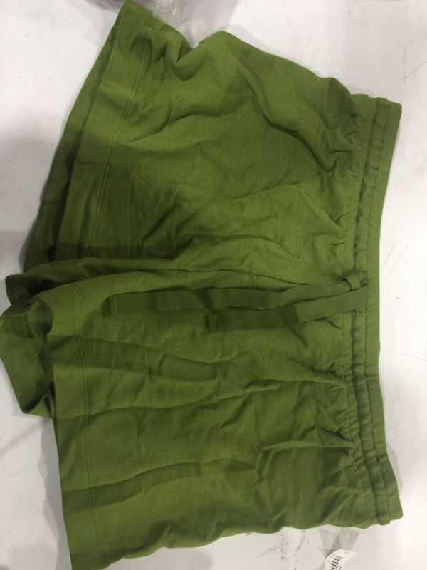 Photo 2 of Amazon essentials olive shorts Large