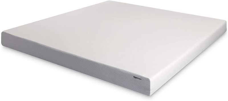 Photo 1 of Amazon Basics 8-Inch Memory Foam Mattress - Medium Firm Feel, King Size