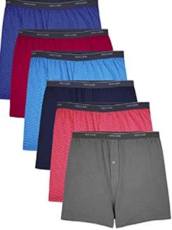 Photo 1 of Fruit of the Loom Men's Tag-Free Boxer Shorts (Knit & Woven)
4XB