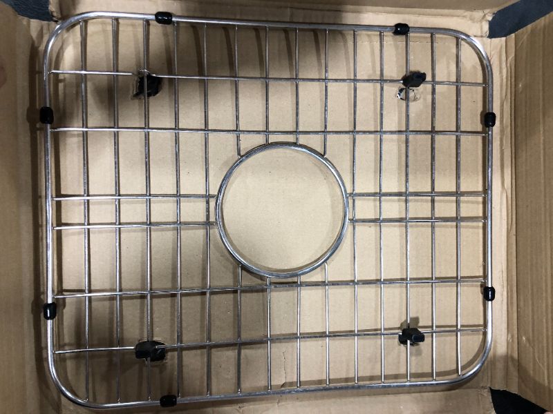 Photo 3 of ALFI brand GR538 Solid Stainless Steel Kitchen Sink Grid