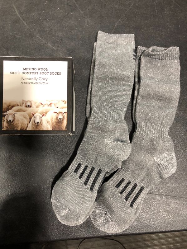 Photo 1 of merino wool super comfort boot socks