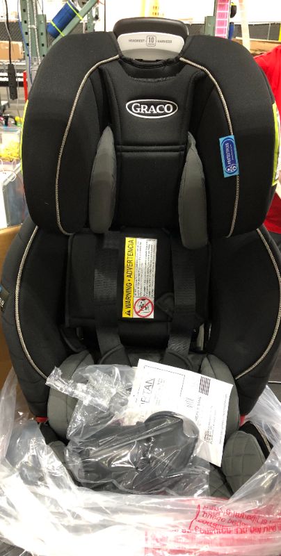 Photo 1 of Graco Extend2Fit 3 in 1 Car Seat | Ride Rear Facing Longer with Extend2Fit, featuring TrueShield Side Impact Technology, Ion , 20.75x19x24.5 Inch (Pack of 1)